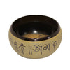 7" Green Round Tibetan Singing Bowl