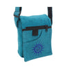 Aqua Passport Bag