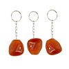 Carnelian Keychain - Tumbled