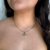 EE Gold Necklace – Colorful Evil Eye