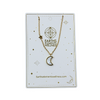 EE Gold Necklace – White Shell Moon