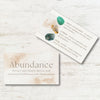 Abundance - Intention Bracelet Set- 4mm