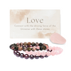 Love - Intention Bracelet Set- 8mm