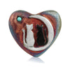 Raku Heart Cats and Moon