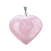 Rose Quartz Heart Pendant