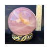 Rose Quartz Large Sphere - 11 LBS