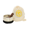 Solar Plexus Chakra Singing Bowl in Pouch