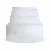 3" Tower Shaped Selenite Candle Holder