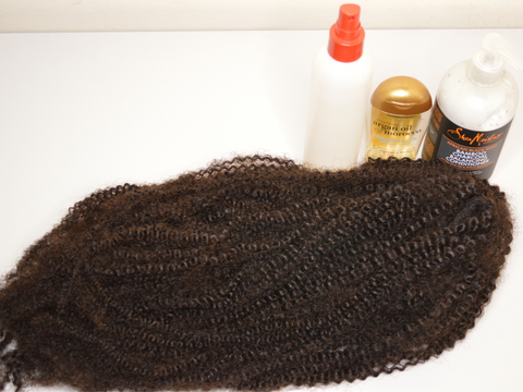 moisturise curly ponytail extensions
