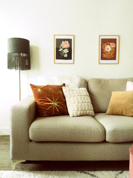 styling a narrow living room - Annie Dornan Smith