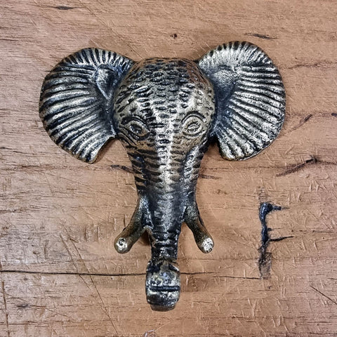 Elephant Brass Wall Hook