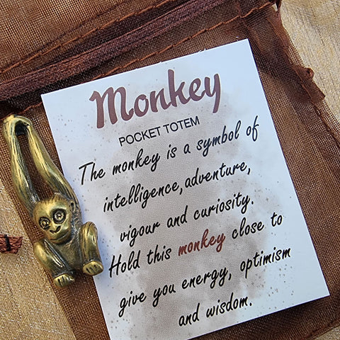 Monkey Pocket Totem - Intelligence & Adventure