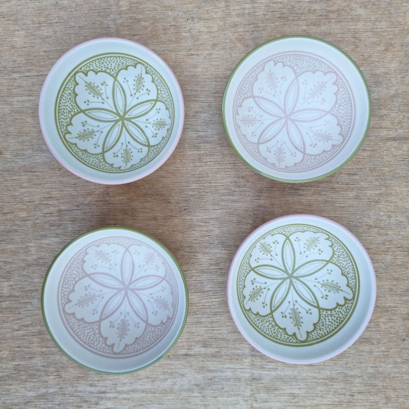 Aleah Ceramic Mini Bowl - Green