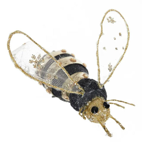 Bee Clip Christmas Ornament