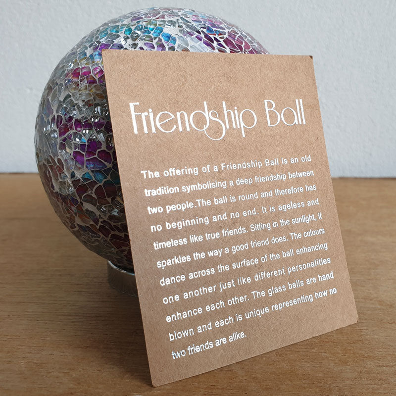 Friendship Ball Rainbow Mosaic