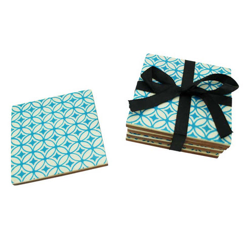 Set of 4 Mural Coasters - mmturffarm