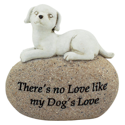 There's No Love Like My Dog's Love Figurine - mmturffarm