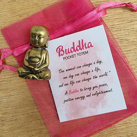 Buddha Pocket Totem - Peace & Positive Energy