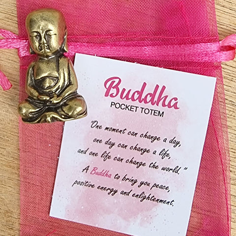 Buddha Pocket Totem - Peace & Positive Energy