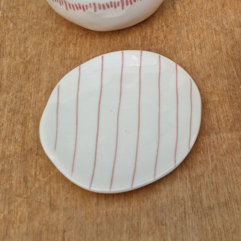 Carley Stripe Trinket Dish