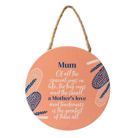 Fleur Mum Love Hanging Verse