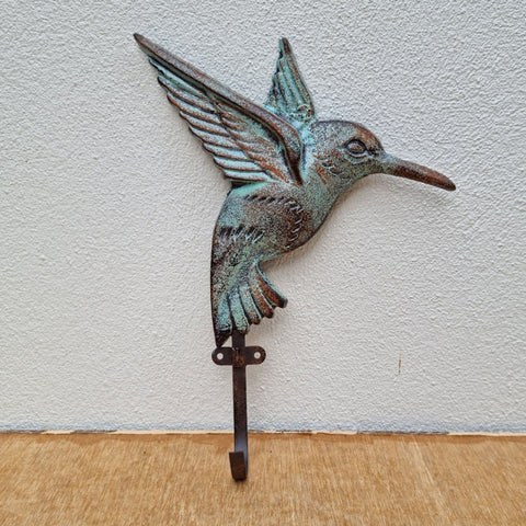 Hummingbird Metal Wall Hook