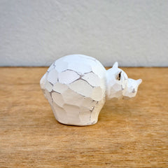 Rhino Calf 8cm - White