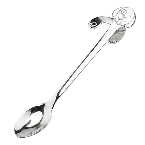 Dog Silver Teaspoon