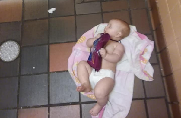 baby change table public restrooms