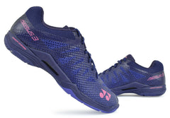 Yonex Aerus 3 LX Badminton Shoe (Navy Blue) from Badminton Warehouse