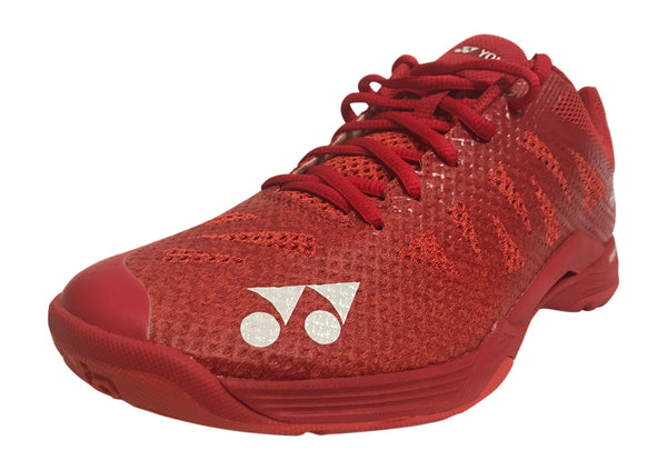 yonex badminton shoes red