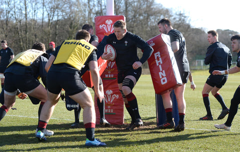 Wales Six Nations training