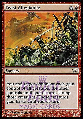 **1x FOIL Twist Allegiance** BOK MTG Betrayers Kamigawa Rare MINT red **1x FOIL Twist Allegiance** BOK MTG Betrayers Kamigawa Rare MINT red