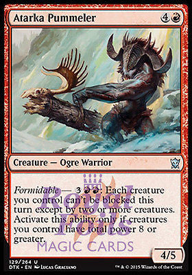 **4x FOIL Atarka Pummeler** DTK MTG Dragons of Tarkir Uncommon MINT red **4x FOIL Atarka Pummeler** DTK MTG Dragons of Tarkir Uncommon MINT red