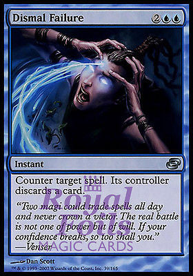 **3x FOIL Dismal Failure** PLC MTG Planar Chaos Uncommon MINT blue instant **3x FOIL Dismal Failure** PLC MTG Planar Chaos Uncommon MINT blue instant