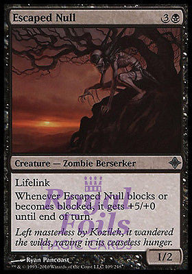 **4x FOIL Escaped Null ROE MTG Rise of Eldrazi Uncommon MINT black **4x FOIL Escaped Null ROE MTG Rise of Eldrazi Uncommon MINT black