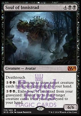 **1x FOIL Soul of Innistrad** MTG M15 Core Set Mythic MINT black **1x FOIL Soul of Innistrad** MTG M15 Core Set Mythic MINT black