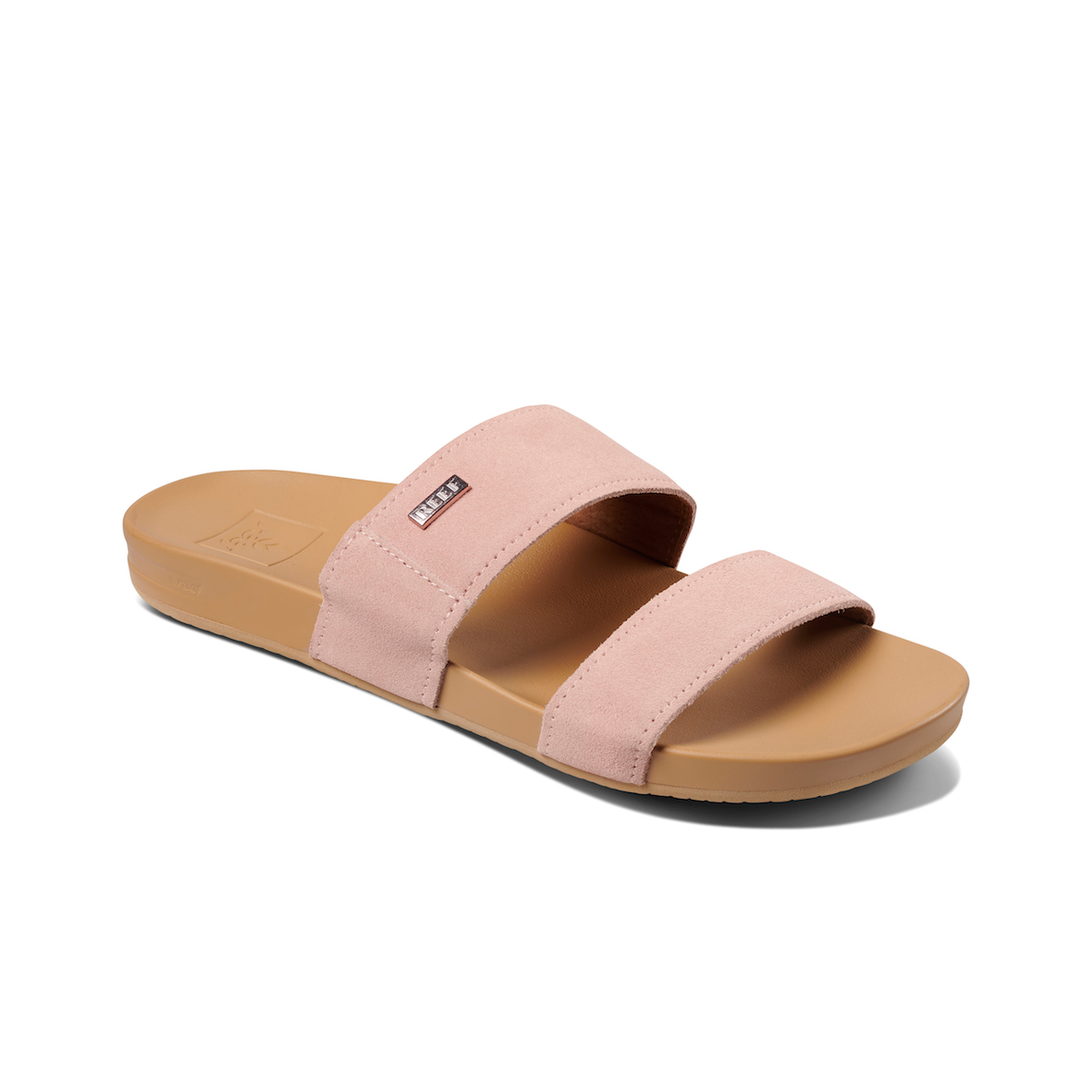 suede pink sandals