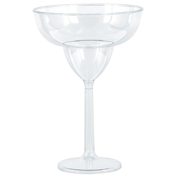 30oz Jumbo Plastic Margarita Glass Clear Us Novelty