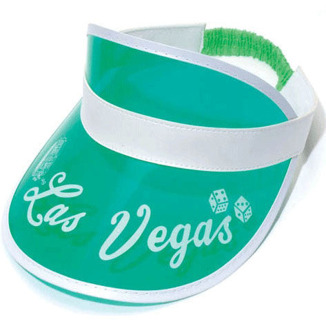 Expandable Headband * Dealer Visor Pink Las Vegas Style One Size Fits Most 