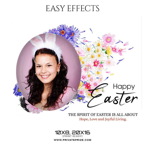Easter photography templates