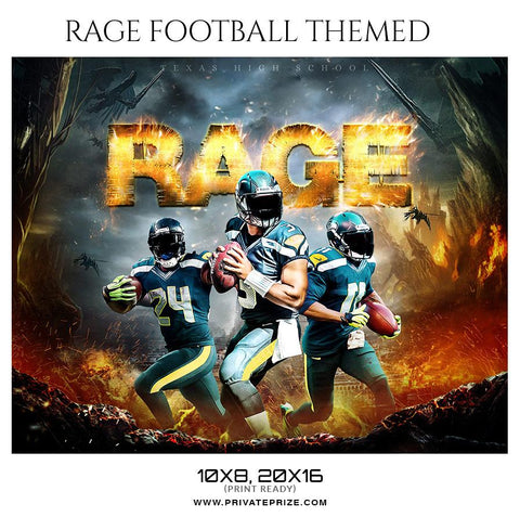Football sports photography template