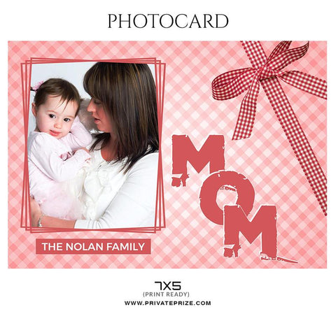 Mother's day photography template