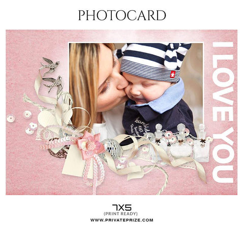 Mother's day photography template