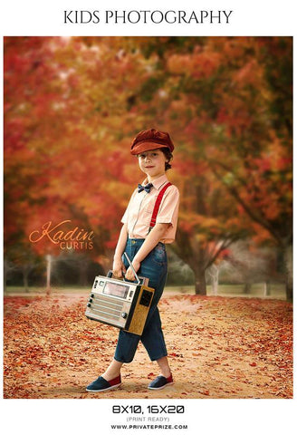 kids photography template