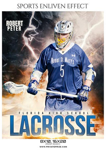 lacrosse sports photography template