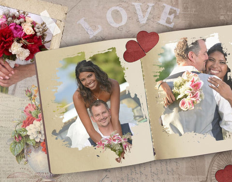 Two Souls- Wedding Collage template