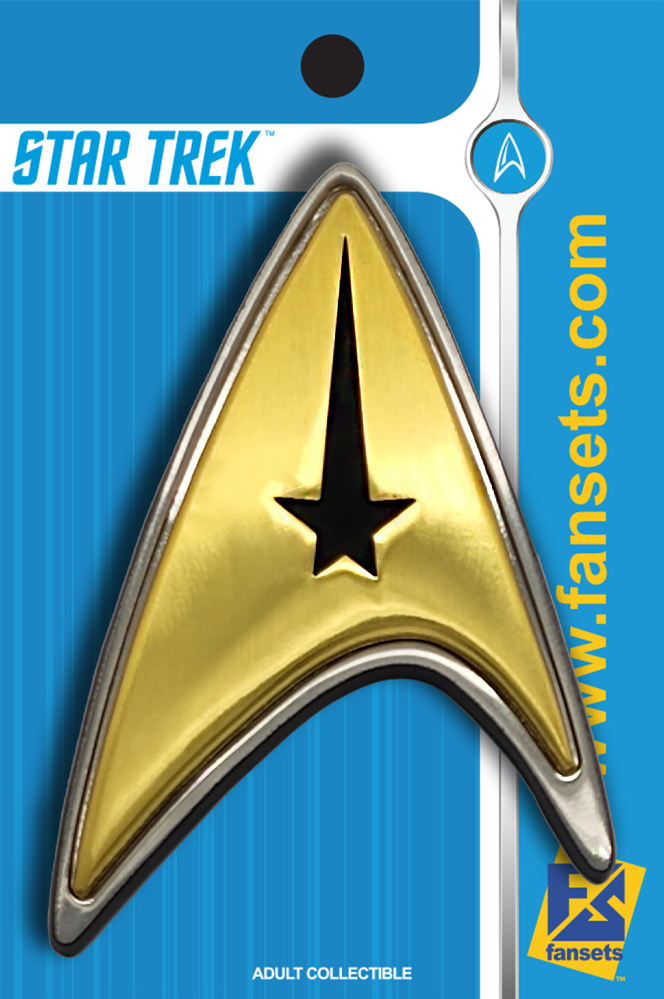 New Star Trek Original Series Command Logo Enamel Pin 
