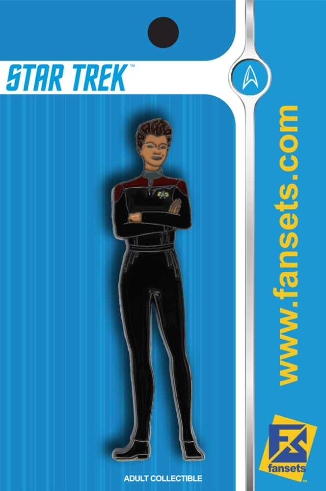 Star Trek neu Captain Janeway exklusiver Sammler Collectors Pin Metall 