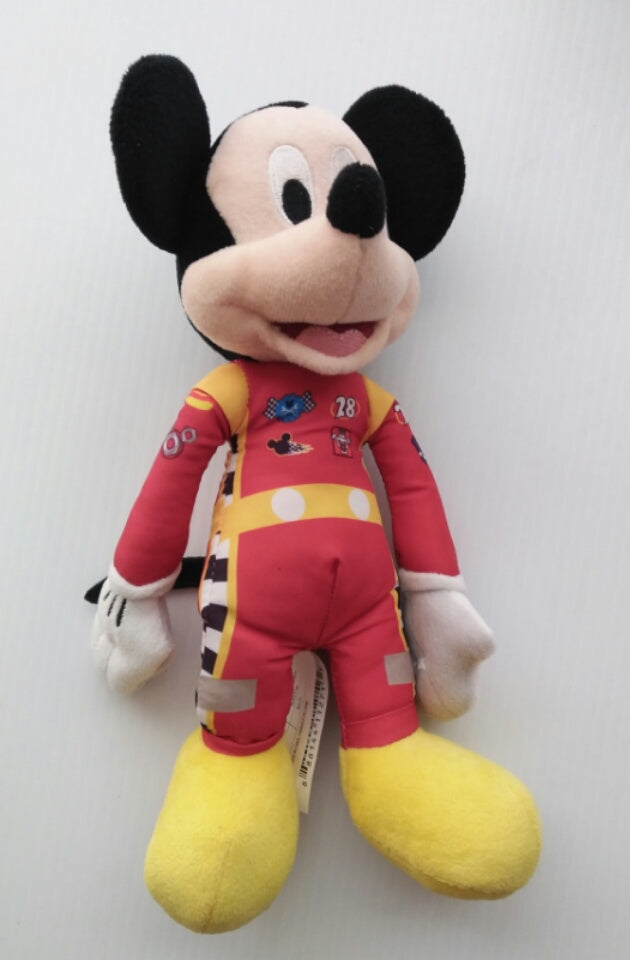 mickey and the roadster racers talking mickey mouse plush and car